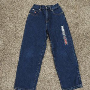 Tommy Hilfiger Vintage Jeans Spell Out Logo Flag Kids Boys